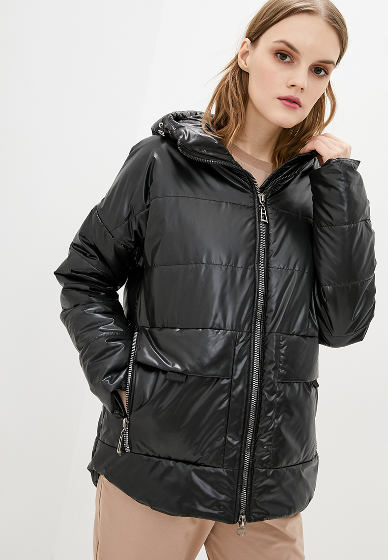 

Демисезонная женская короткая куртка oversize Modniy OAZIS 44-46 Черный (90417/2 44-46)
