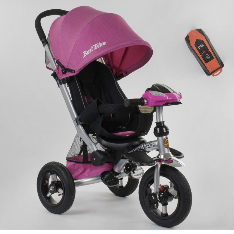 

Трехколесный велосипед Best Trike (698 32 -110) с пультом, розовый