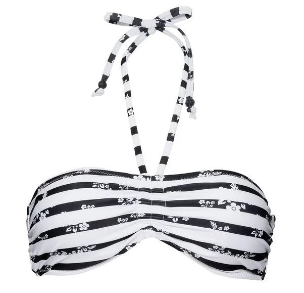 

Верхняя часть купальника Esmara 312233 S черно-белый 64372