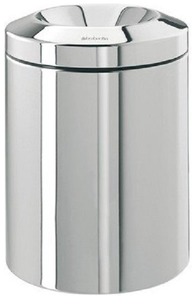 

Урна с защитой от возгорания Brabantia WASTE PAPER BIN 7 л Стальной полированный