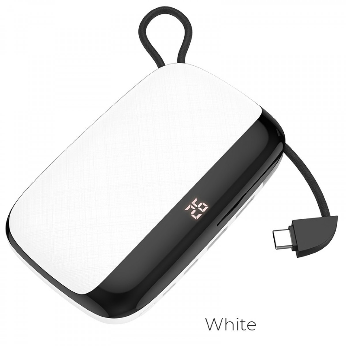 

Портативное зарядное устройство Hoco S29 Nimble mobile power for Type-C 10000mAh White