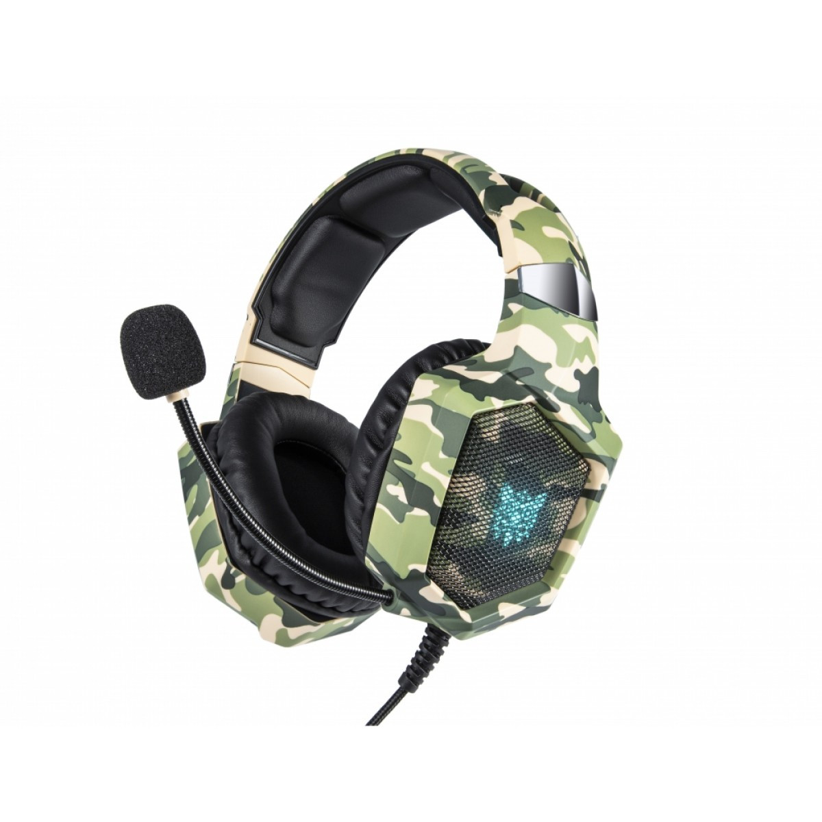 

Наушники игровые ONIKUMA K8 с гарнитурой / Camo Green