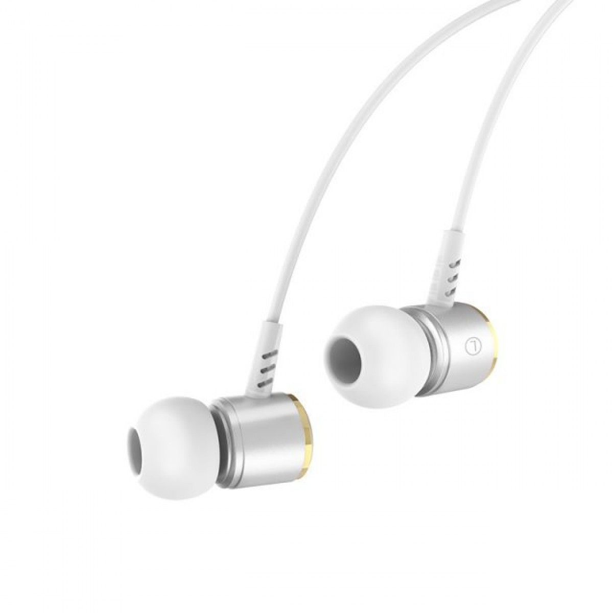 

Наушники Hoco M42 Ice rhyme wire control (silver)