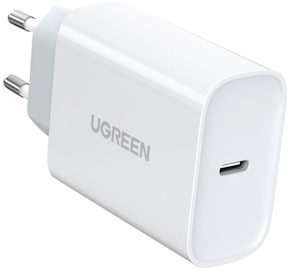 

Сетевое зарядное устройство Ugreen CD127 Type-C PD 30 Вт White (UGR-70161)