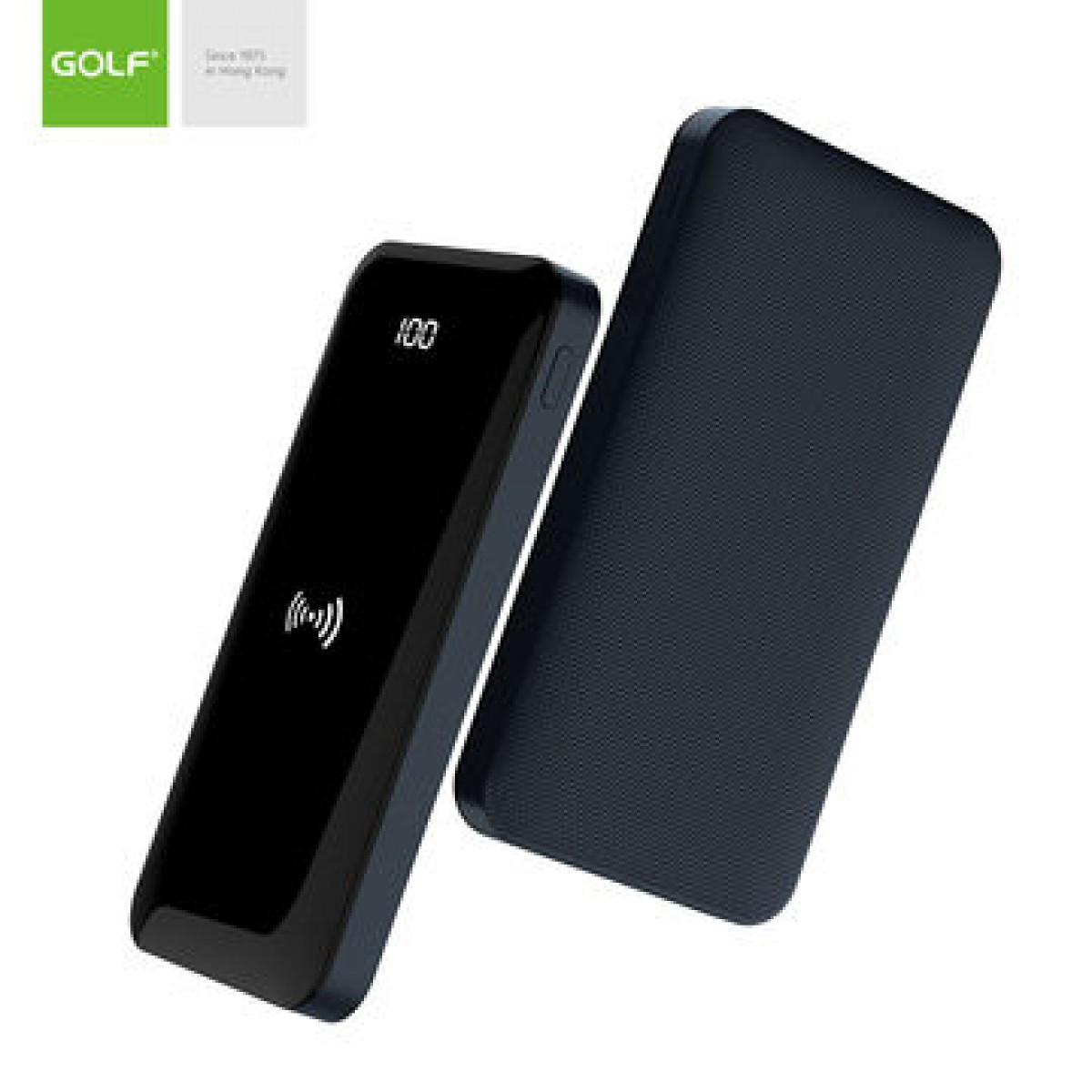 

Портативное зарядное устройство Golf W5 full screen+digital display wireless 8000 mAh Black