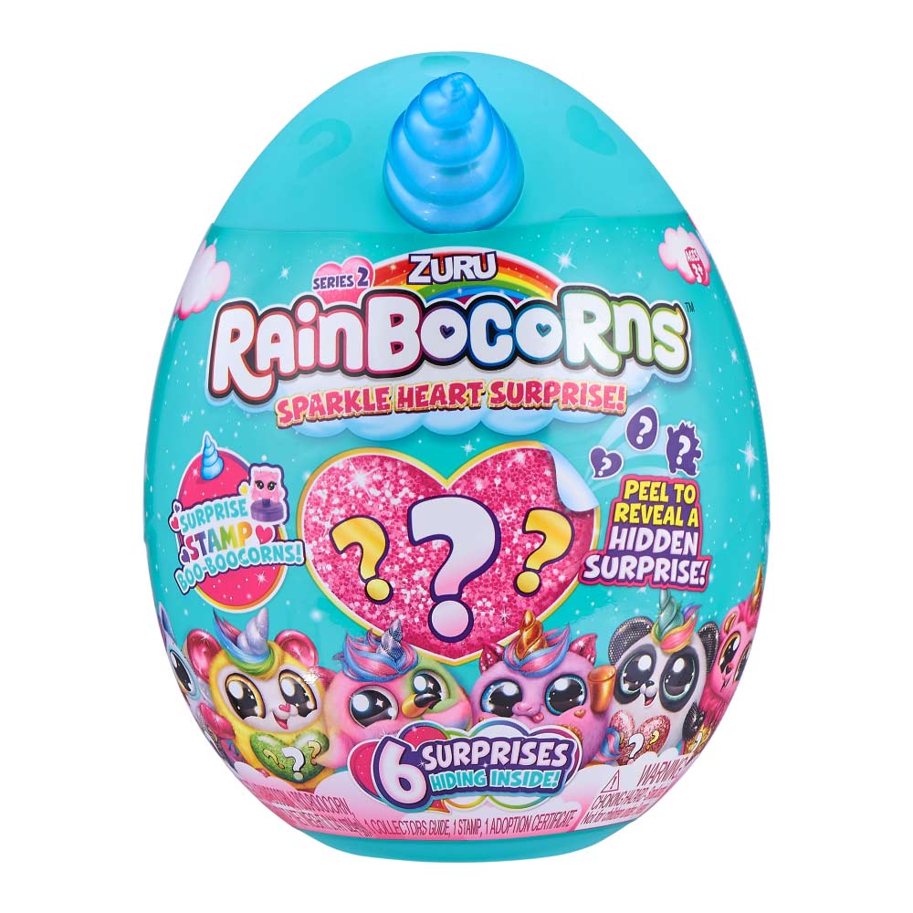 

М'яка іграшка-сюрприз Rainbocorn-A (серія Sparkle Heart Surprise 2), (9214A)