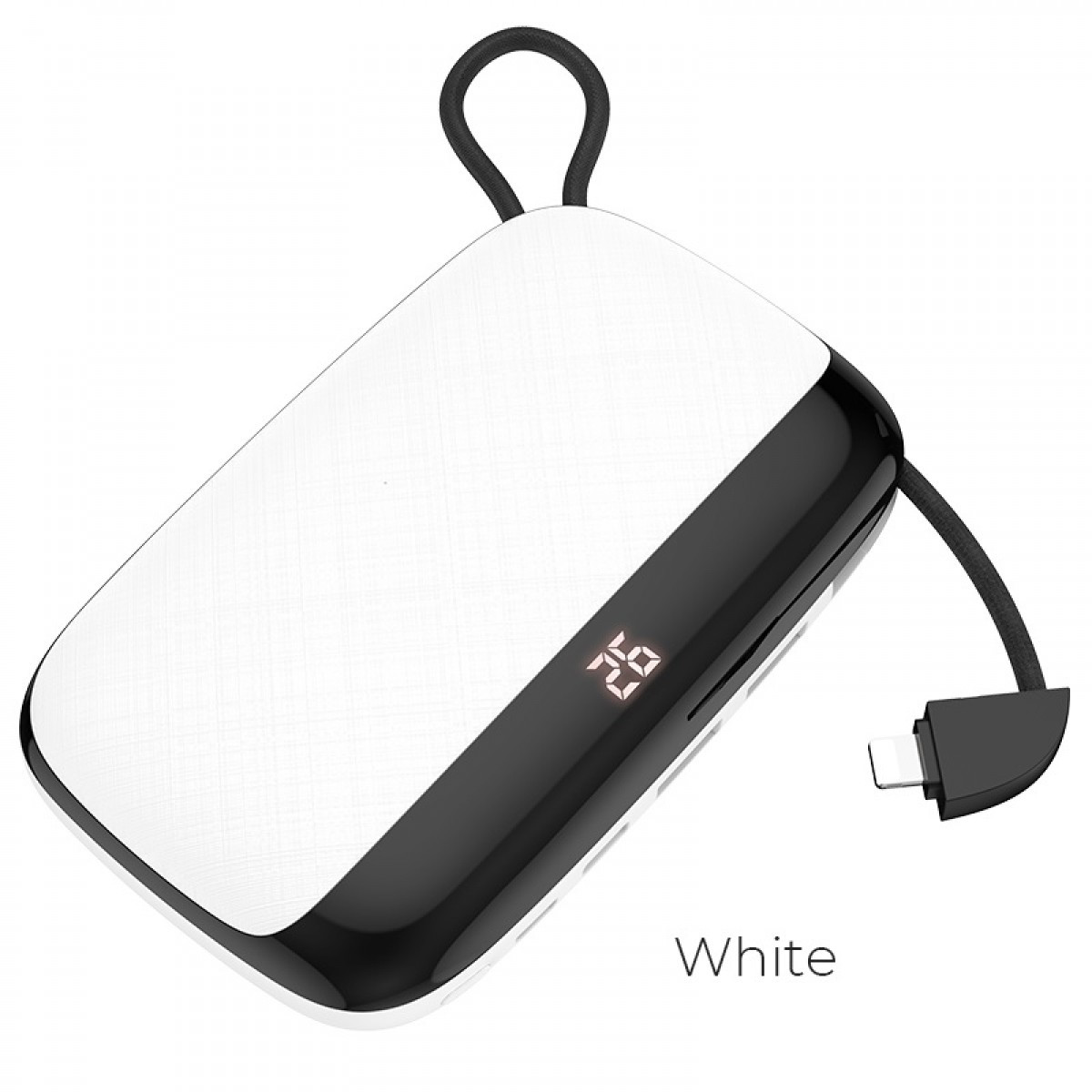 

Портативное зарядное устройство Hoco S29 Nimble mobile power for Lightning 10000mAh White