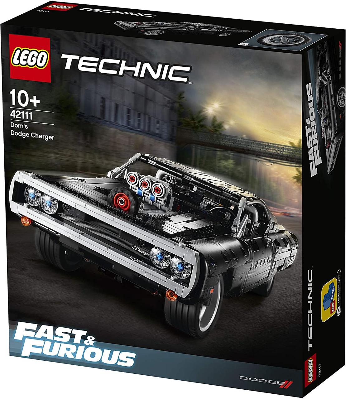 

Конструктор Lego Technic Dodge Charger Доминика Торетто (42111)