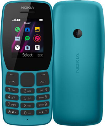 Акция на Мобильный телефон Nokia 110 Ocean Blue от Rozetka UA