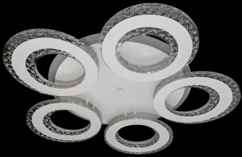 

Лед люстра E.LED цвет белый 120W, 2568-5WH