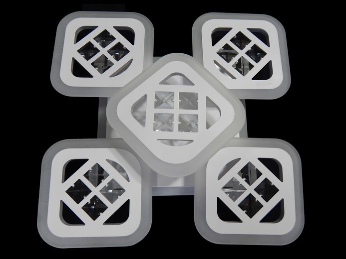 

Светодиодная потолочная люстра с пультом E.LED 6009/4+1S