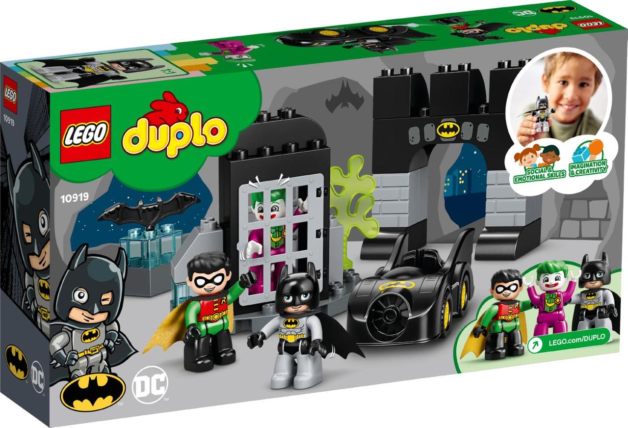 

Конструктор LEGO DUPLO Super Heroes Пещера Бэтмена 33 детали (10919)