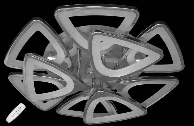 

Светодиодная потолочная люстра с пультом E.LED хром 8118/6+3 CH+BCH