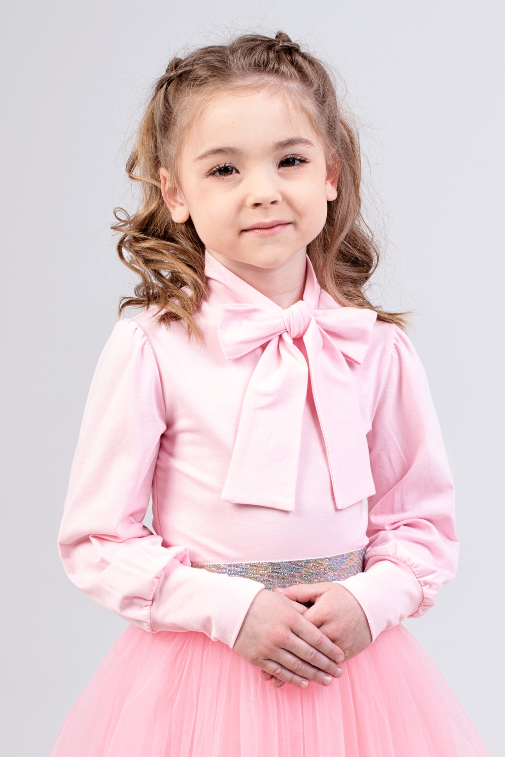 

Блузка для девочки Zironka Z2-26-1002-1 116 см Светло-Розовый