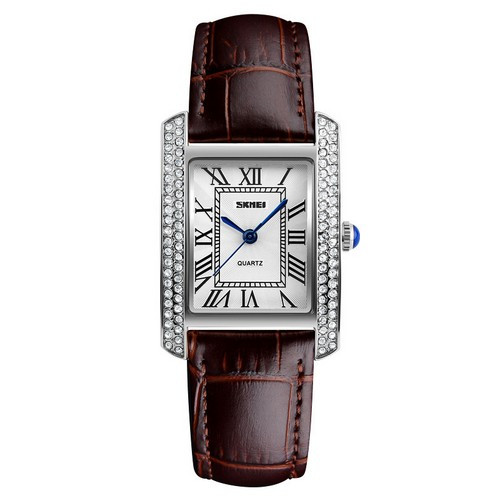 

Часы наручные Skmei 1281 Brown-Silver