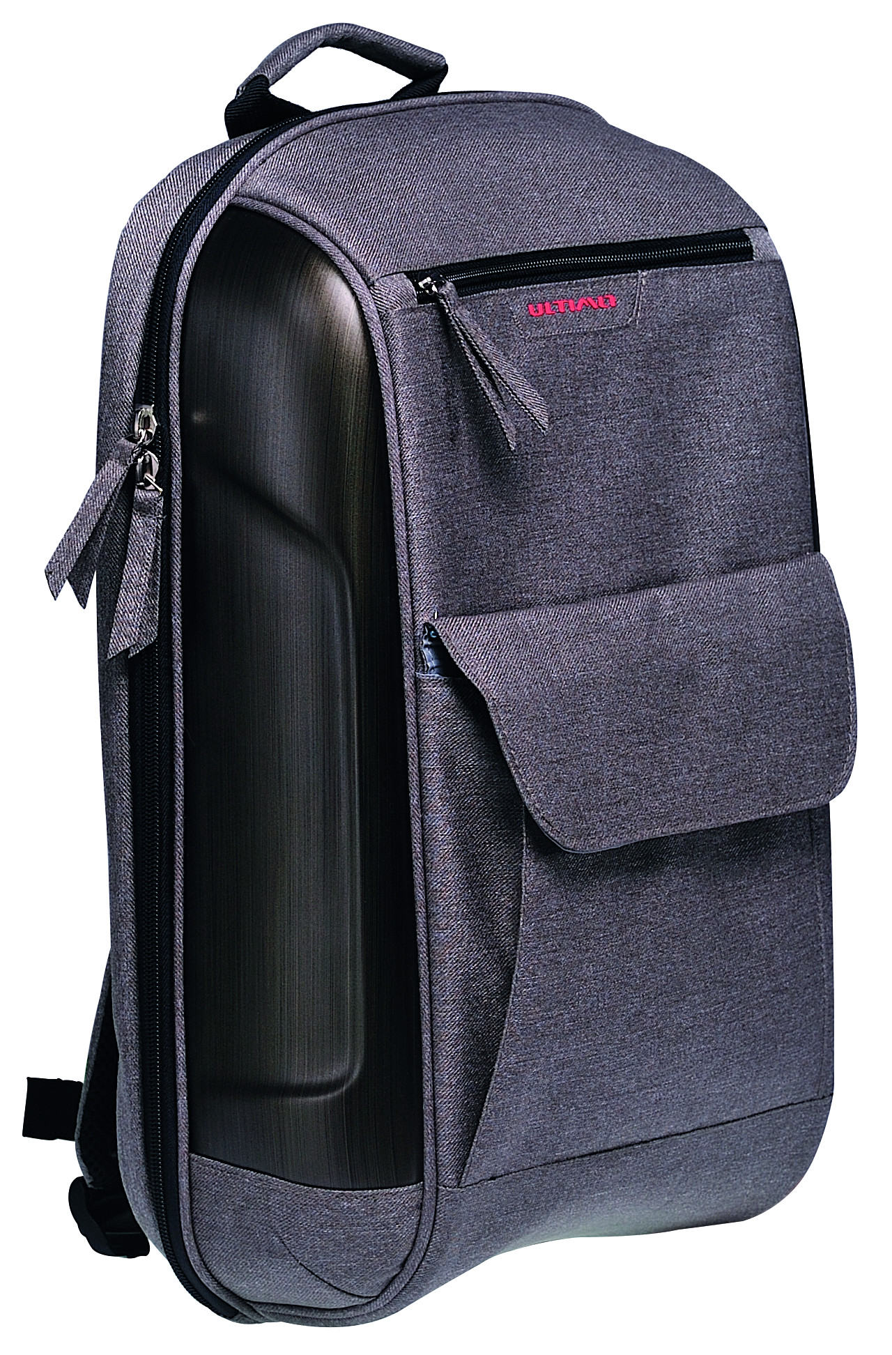 

Ранец ZиBи Ultimo Reflex 24x20x38 см 19 л серый (ZB16.0225RG)