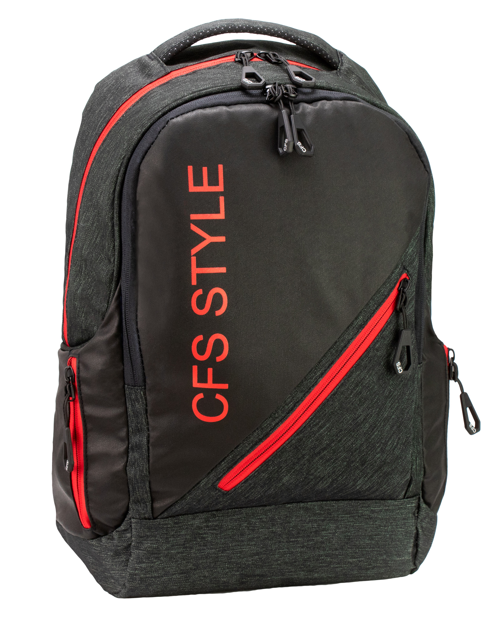 

Рюкзак молодежный Cool For School 45x31x16 см 16-25 л черный (CF86742-01)