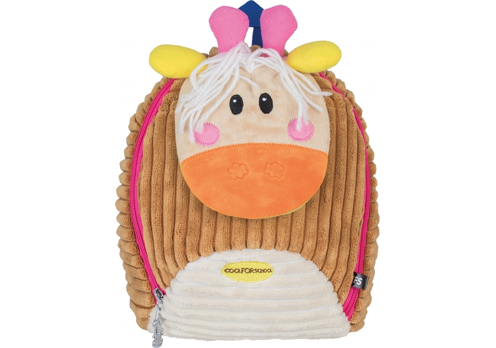 

Рюкзак дошкольный Cool For School Kangaroo 25х20х11 см 6-15 л коричневый (CF86119)