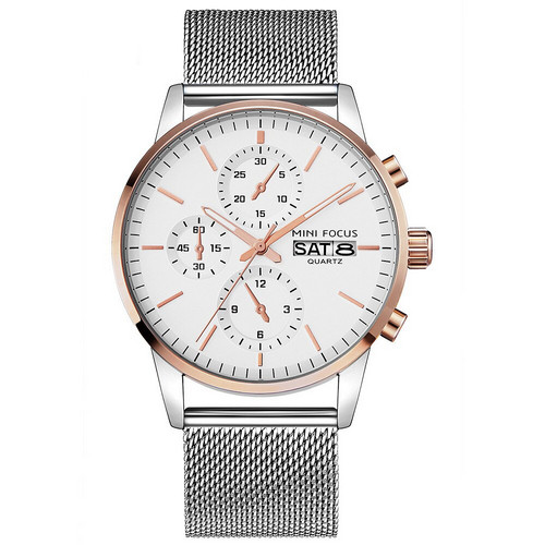 

Часы наручные Mini Focus MF0180G.04 Silver-Cuprum