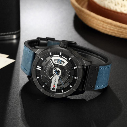 

Часы наручные Curren 8301 Light Blue-Black