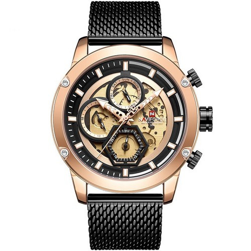 

Часы наручные Naviforce NF9167 Black-Cuprum
