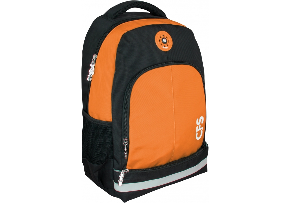 

Рюкзак молодежный Cool For School 43x29x14 см 16-25 л черный (CF86402)