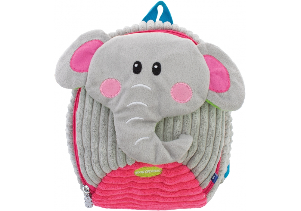

Рюкзак дошкольный Cool For School Violet Elephant 30х23х10 см 6-15 л ассорти (CF86114)
