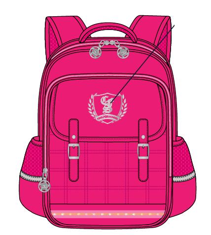 

Рюкзак школьный Cool For School Prestige Led 38x29x13 см 6-15 л Red Rose (CF86534)