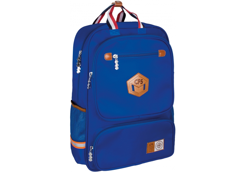 

Рюкзак молодежный Cool For School 47x21x16 см 16-25 л синий (CF86433)