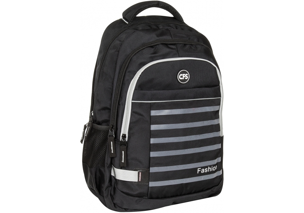 

Рюкзак молодежный Cool For School 46x30x25 см 26-35 л черный (CF86594)