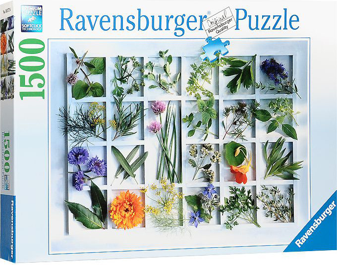 

Пазл Ravensburger Коллаж трав 1500 элементов