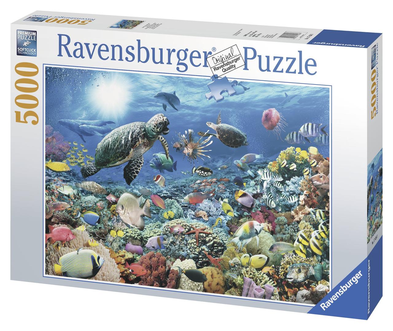 

Пазл Ravensburger Морские обитатели (Beneath the Sea) 5 000 эл. - Refurbished