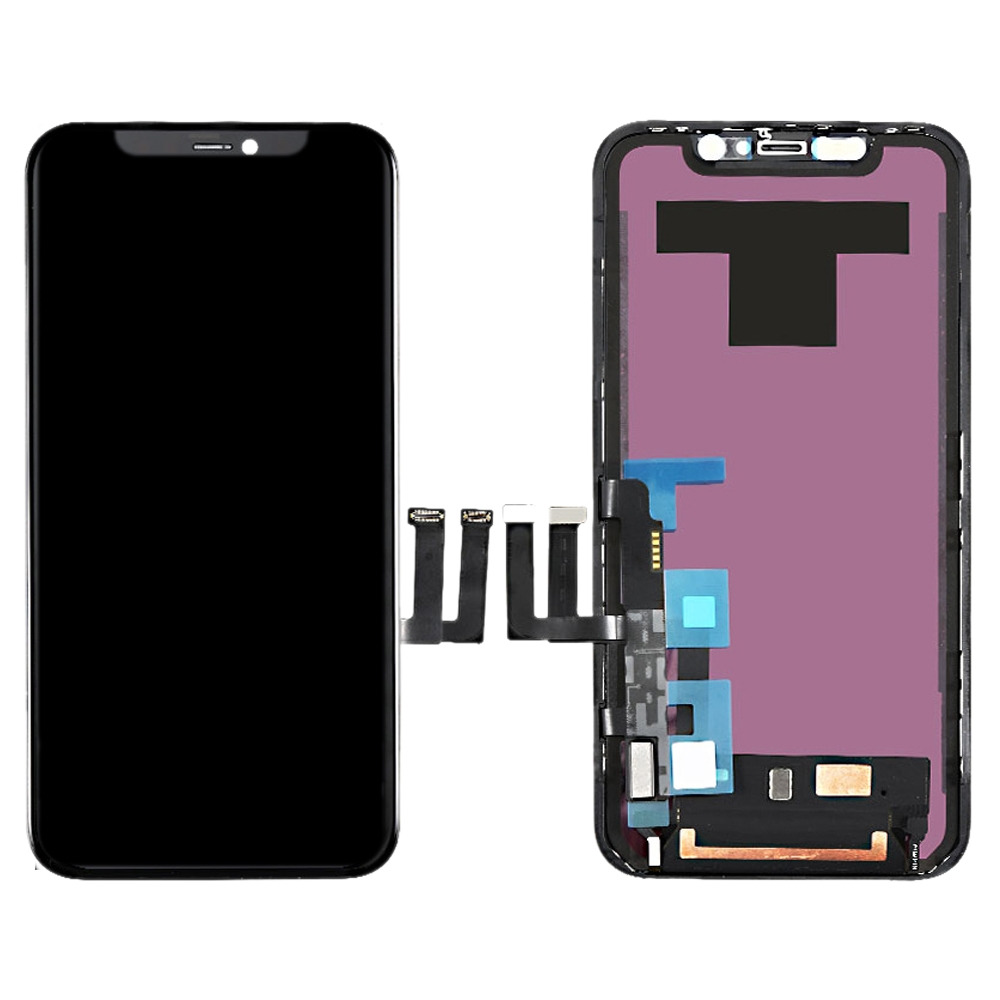 

Дисплей для iPhone 11 черный (LCD экран, тачскрин, стекло в сборе) High Copy