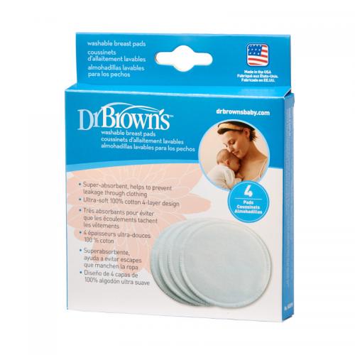 

Вкладыши для бюстгальтера Dr. Brown’s 4 шт в упаковке