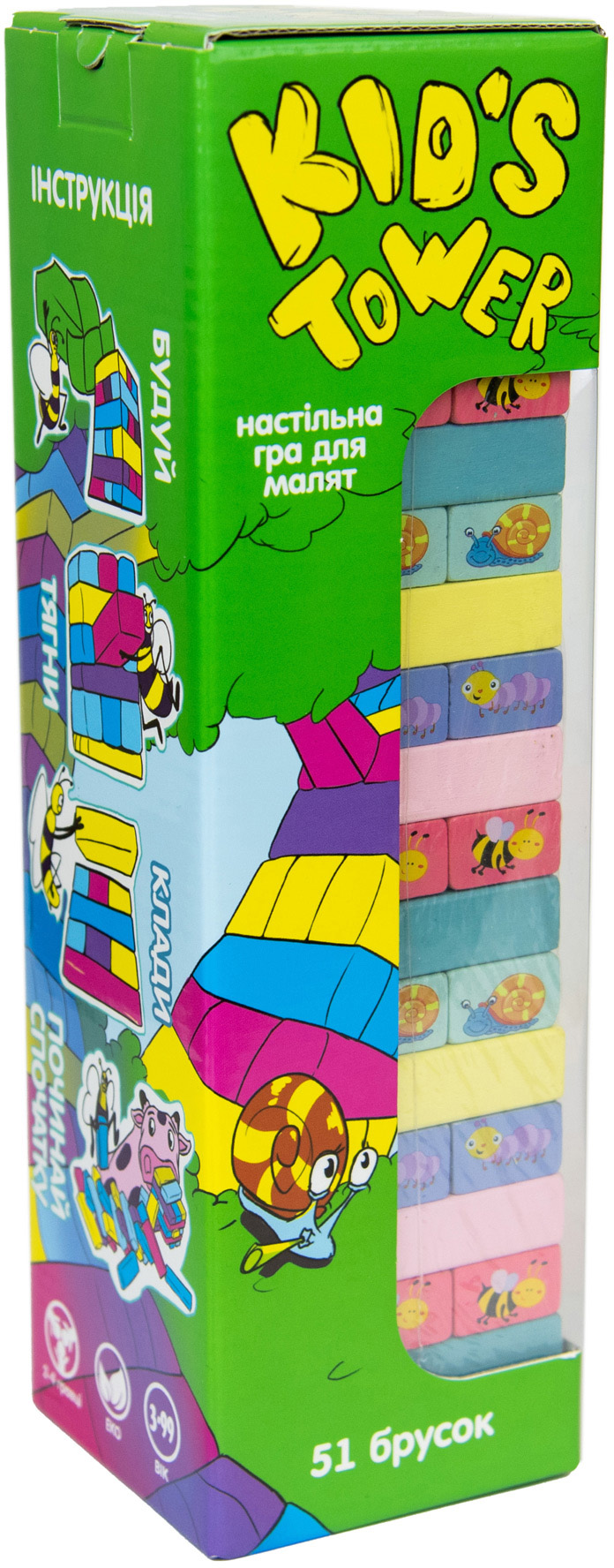 

Развлекательная игра Strateg Kid's Tower (укр) (30863)