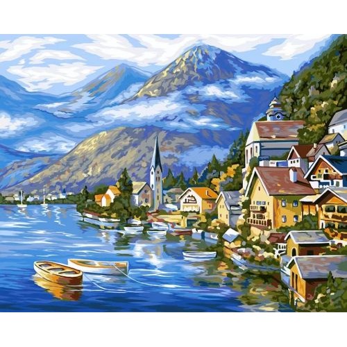 

Картина по номерам Dankotoys Австрiйский пейзаж 50x40 (KpN-01-01)