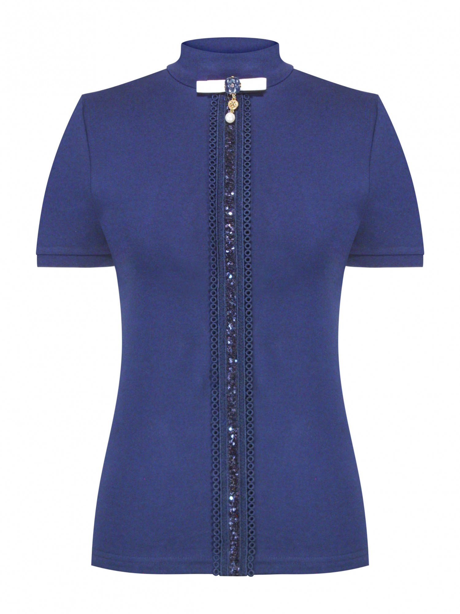 

Блузка Deloras 62168 S 164 см Темно-синяя