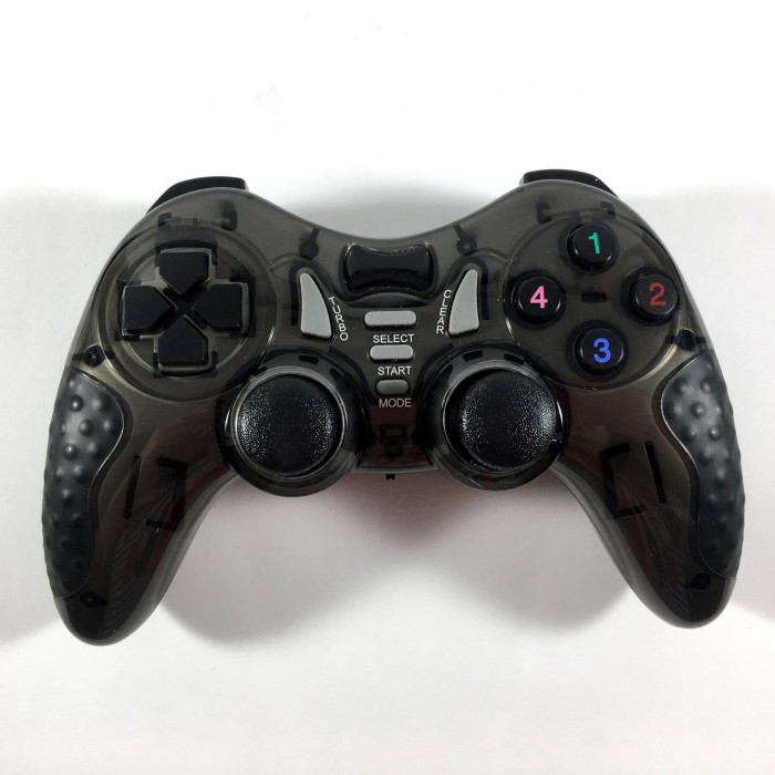 

Беспроводной Джойстик 6 в 1 для ПК/PS2/PS3/PC360/ANDROID TV/WIN10 вибро чёрный