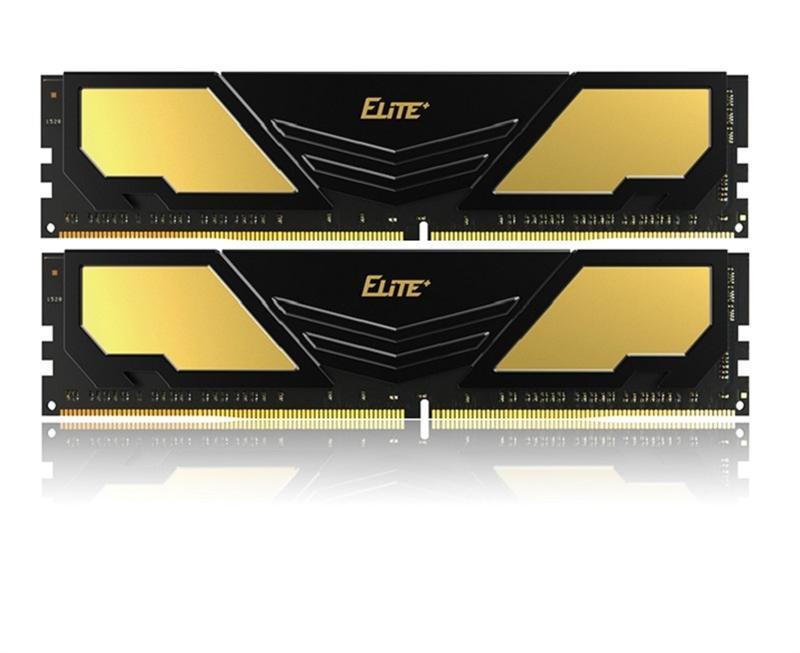 

Модуль памяти DDR4 2x8GB/2400 Team Elite Plus Black (TPD416G2400HC16DC01)