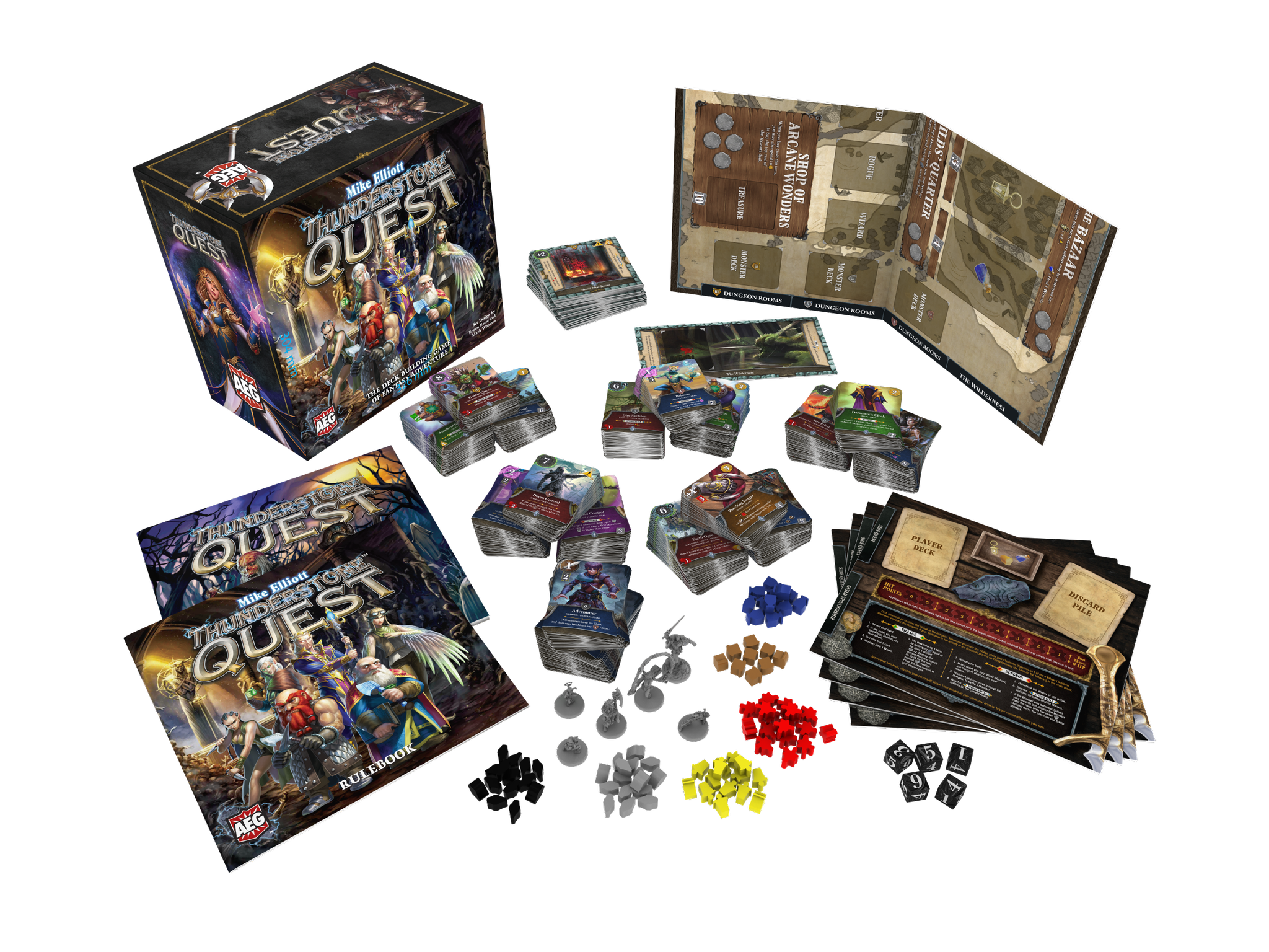 

Настольная игра Alderac EG Громовой Камень Квест (Thunderstone Quest)