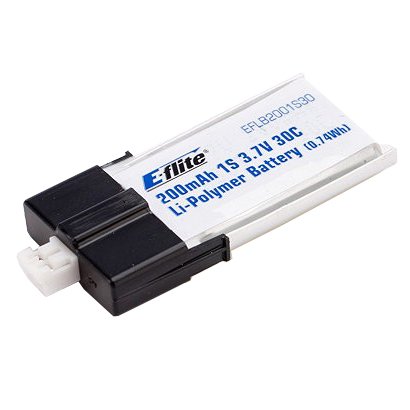 

Аккумулятор E-flite LiPO 3,7 В 200 мАч 1S 30С (EFLB2001S30)