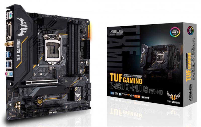 

Материнская плата Asus TUF Gaming B460M-Plus (Wi-Fi) Socket 1200