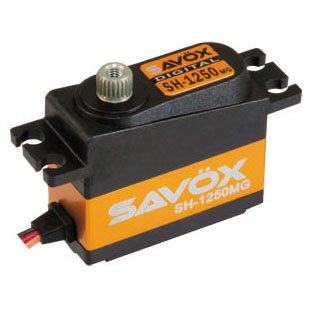 

Сервопривод Savox 3,7-4,6 кг/см 0,13-0,11 сек/60° 35х15х29,2мм 29,6г цифровой (SH-1250MG)