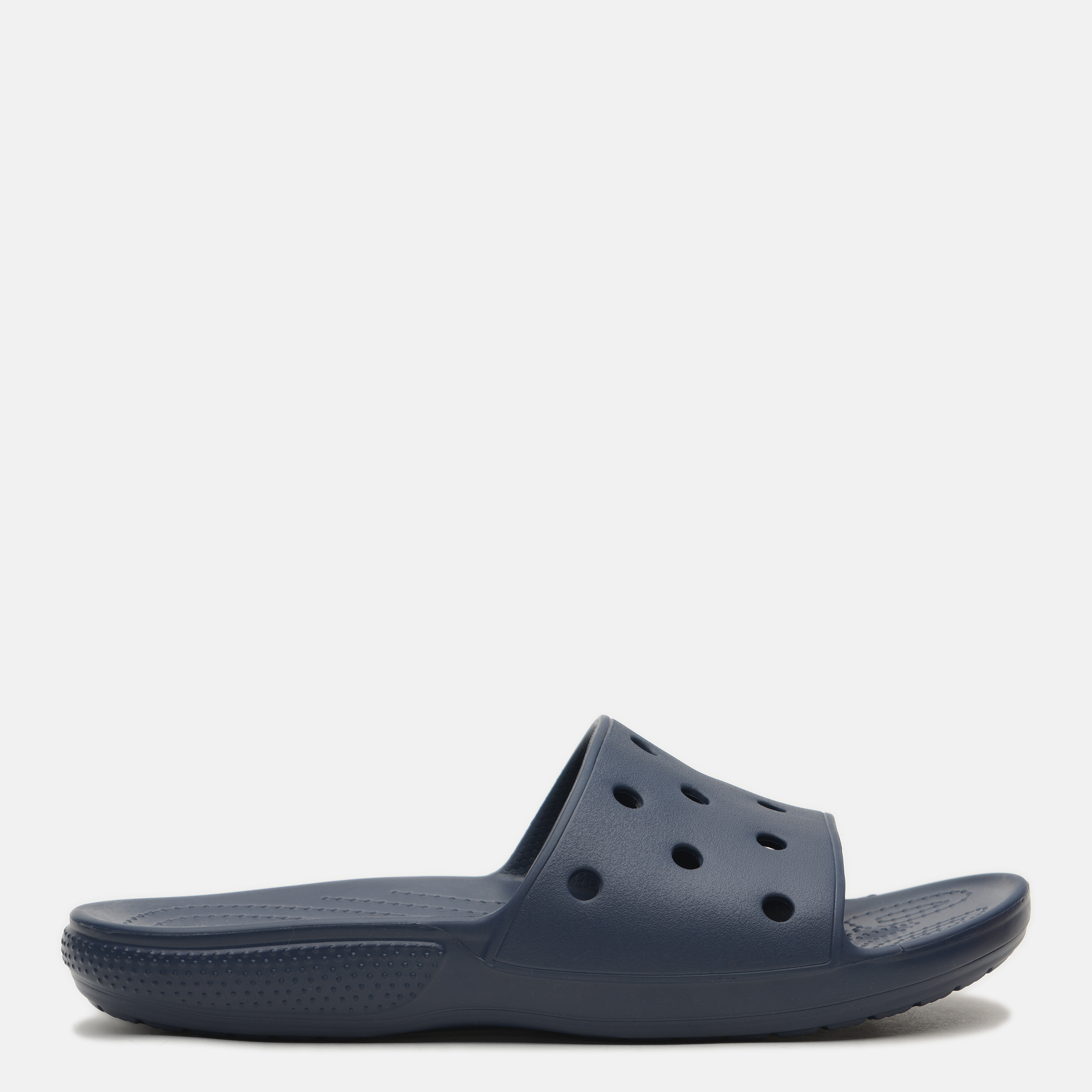 Акція на Чоловічі шльопанці для пляжу Crocs Jibbitz Classic 206121-410-M8/W10 41-42 26 см Темно-синій від Rozetka