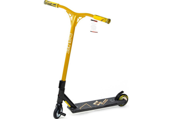 

Самокат трюковый Explore Spade Deluxe золотой 110мм
