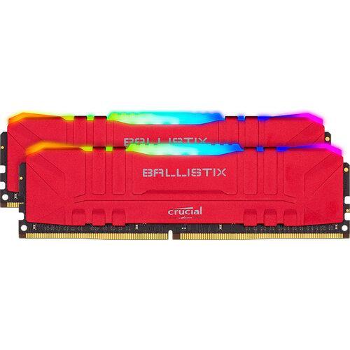 

Модуль памяти Crucial DDR4 16GB (2x8) Ballistix Red RGB 3200 Mhz (BL2K8G32C16U4RL)