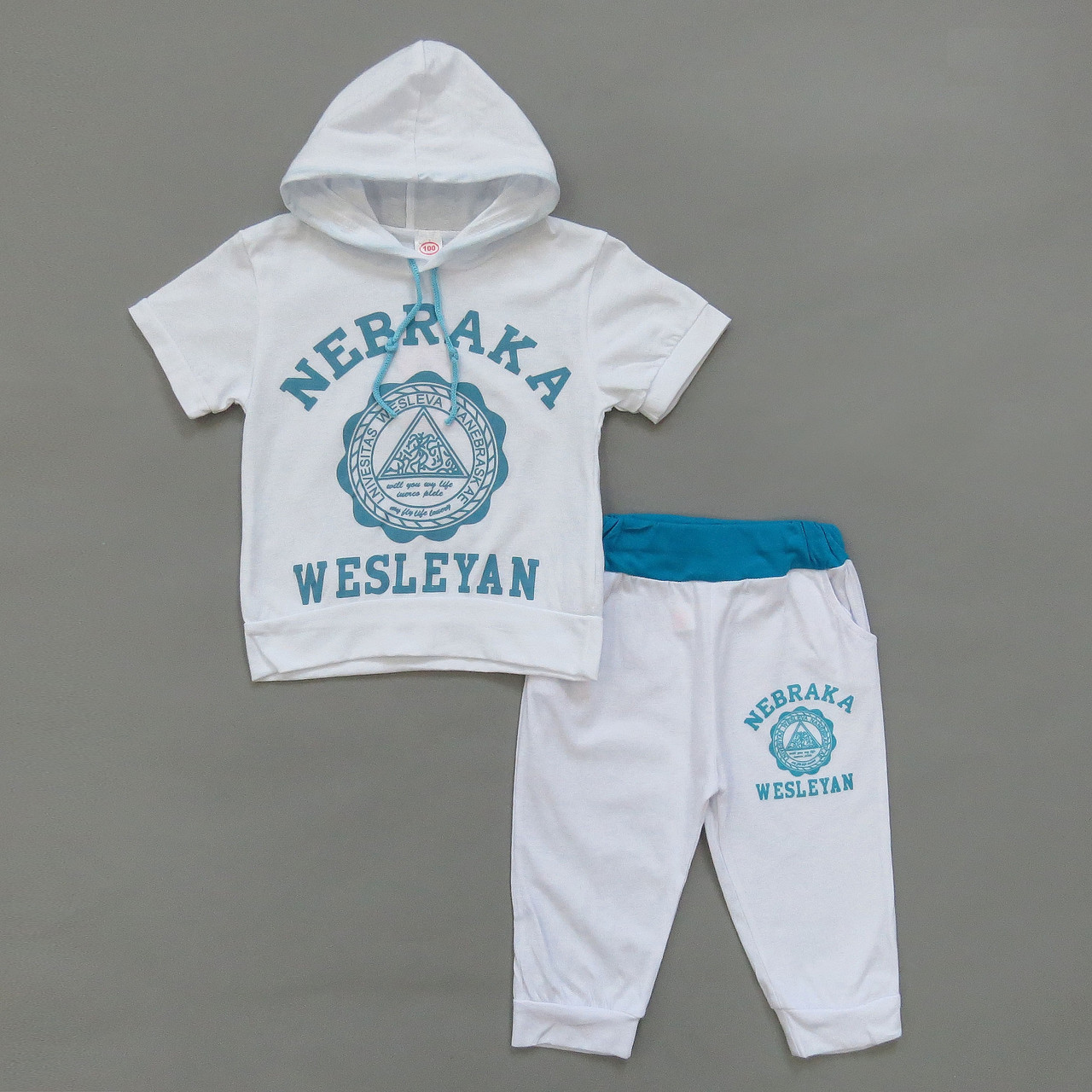 

Летний костюм You're beautiful для мальчика 90 см Белый 9405