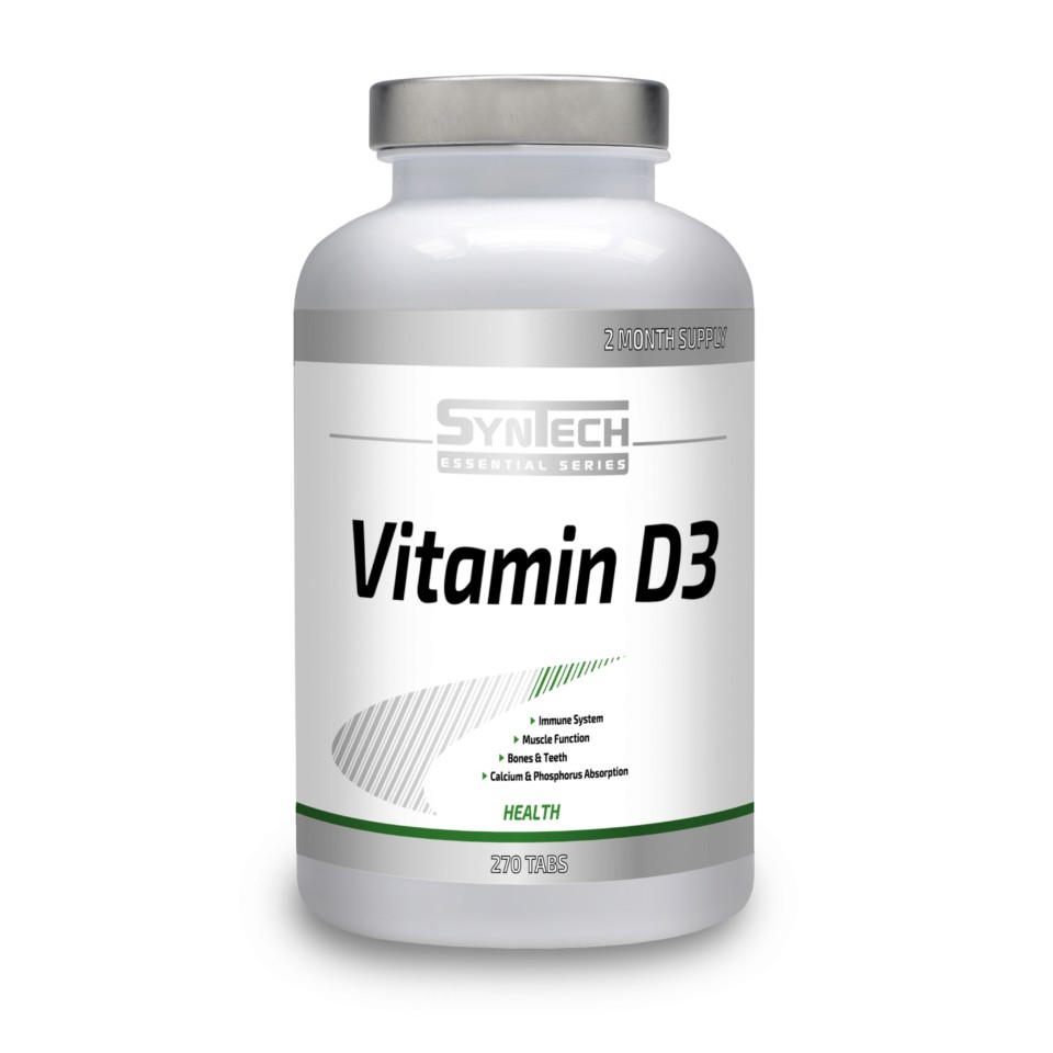 

Витамины SynTech Nutrition Vitamin D3 270 таблеток