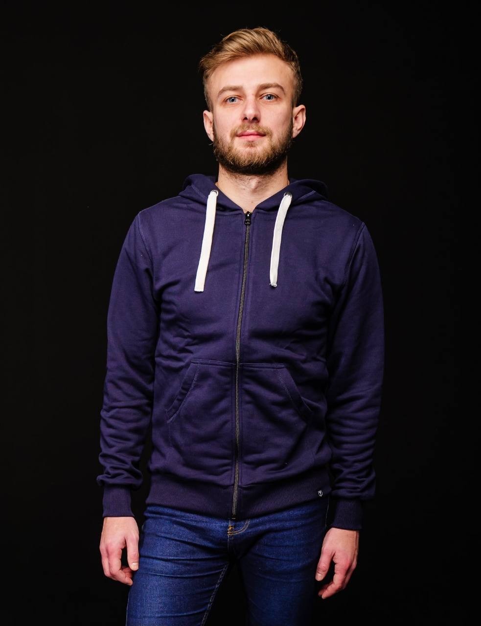 

Худи MOLOT classic zip L тёмно-синяя 132785