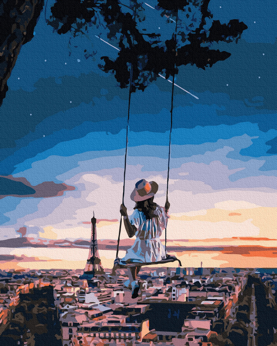 

Картина по Номерам Звездные качели 40х50см RainbowArt GX39507